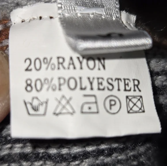 ###Earth Tone Striped Cardigan - Picture 6 of 7